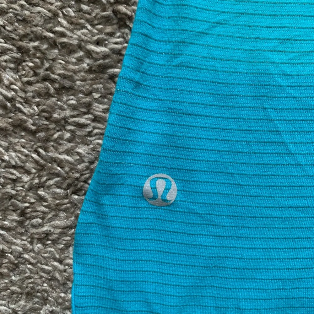 lululemon athletica Turquoise Racerback Tank